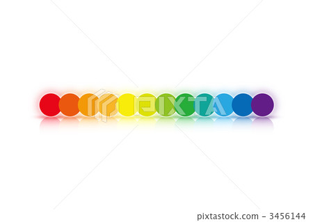iridescent, in a row, stand in a row 3456144