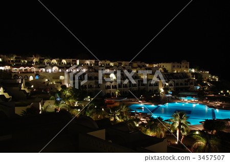 Egypt Sharm El Sheikh Night view of Sofitel 3457507