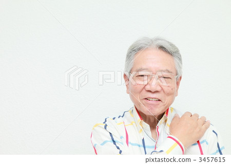 Shoulder stiff joint pain male 3457615