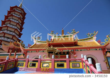 中國寺廟 下巴寺 寺 3458150