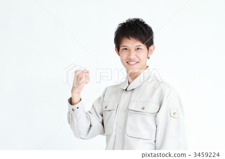 工人擺出一個腸 3459224