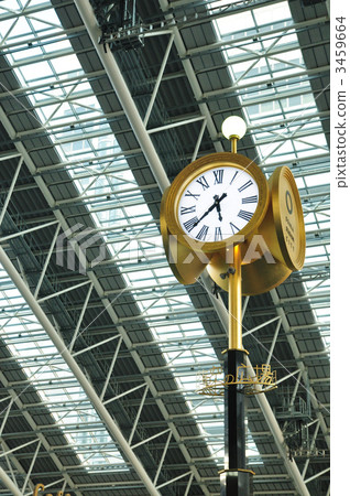 toki no hiroba plaza, clock, osaka station 3459664