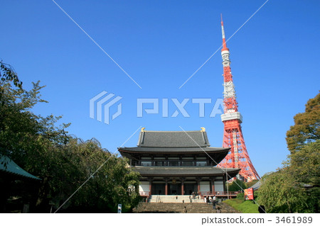 參觀德川家族的Zojoji寺廟菩薩 3461989