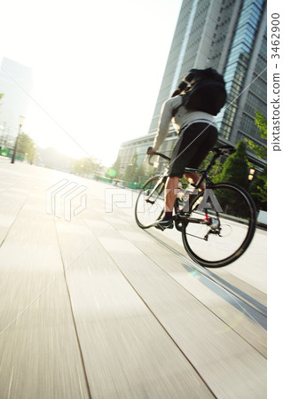 business district, one person, Japanese people 3462900