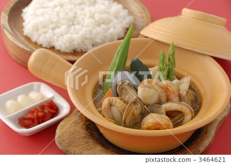 Curry and rice Curry and rice 3464621