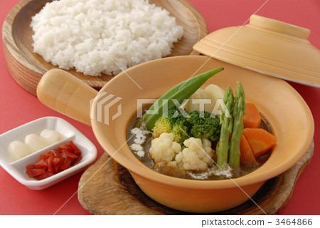 Curry and rice  3464866