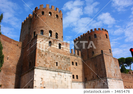 Appia Old Road San Sebastiano Gate Appia Old Road San Sebastiano Gate 3465476