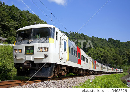Limited express "Kusatsu" 3468829