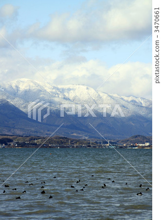 琵琶湖在冬天 琵琶湖在冬天 3470661