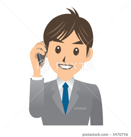 Businessman A BI mobile 3470756