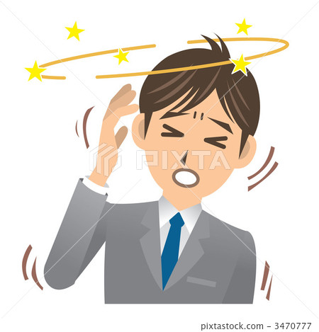 Businessman A illness dizziness 3470777