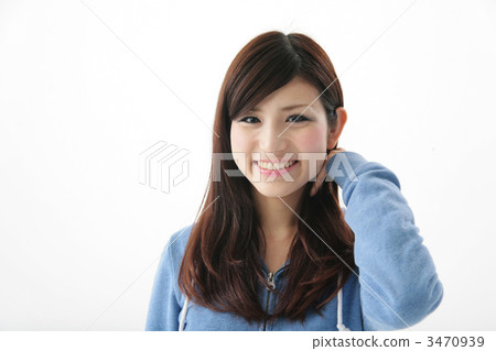 A young woman in casual wear A young woman in casual wear 3470939