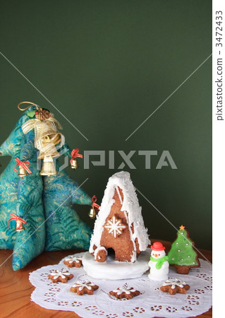 snow flake, cookie, snowman 3472433