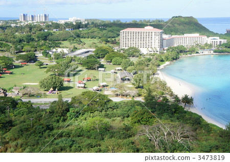 guam, coast, seashore 3473819