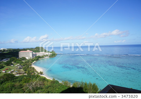 guam, coast, seashore 3473820