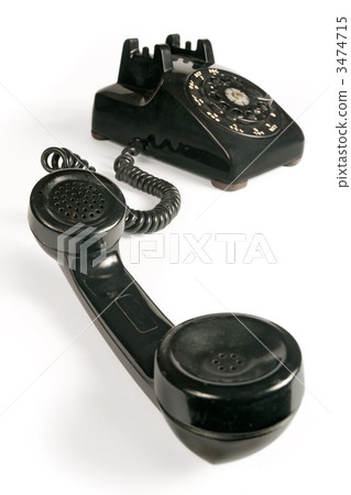 Rotary telephone off the hook Rotary telephone off the hook 3474715
