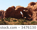panoramic view, arches national park, sandstone 3476130
