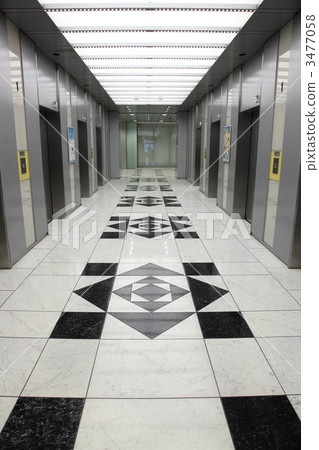 電梯廳 無人的 無人居住的 3477058
