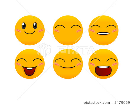 Simple character with a smile Simple character with a smile 3479069