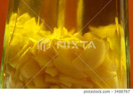 garlic oil, slice, cheerful 3486767