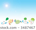 Light vegetable character 3487467