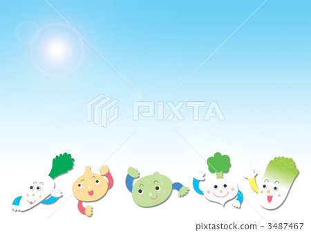 Light vegetable character 3487467