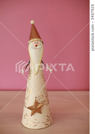 Tin Santa Claus figurine - Christmas goods 3487928