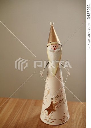 Tin Santa Claus figurine - Christmas goods 3487931