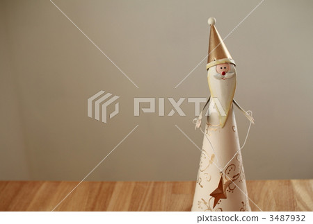Tin Santa Claus figurine - Christmas goods 3487932