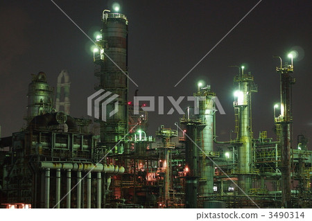 四日市工業區Cosmo Oil Yokkaichi Refinery 3490314