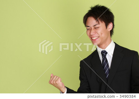 成交 成立 綠色背景 3490384