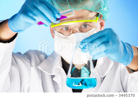 chemist at work chemist at work 3495370