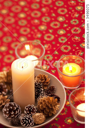 蠟燭和松 3496075