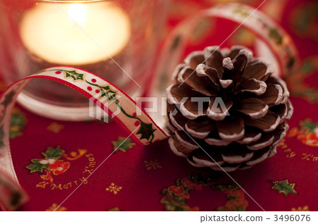 Matsukasa with ribbon and candle 3496076
