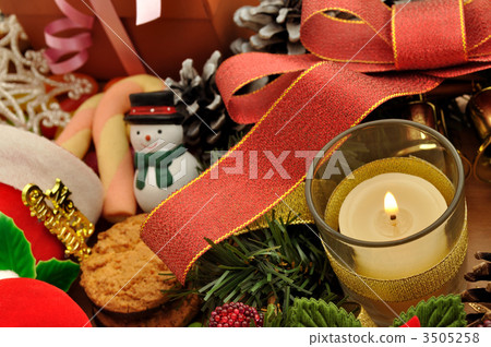candle light, lease, wreath 3505258