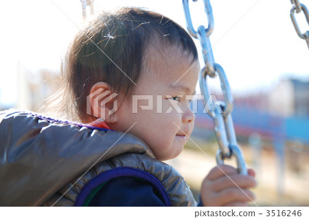 Swing and child Swing and child 3516246