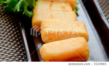 卷煎蛋 日式煎蛋 煎蛋捲 3520965