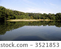 綠地公園 池塘 鹹水湖 3521853