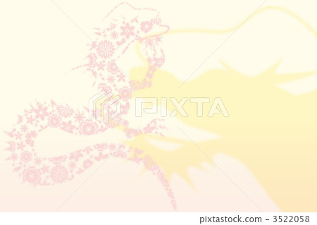 龍 - 03■龍·龍·花卉圖案·柔和的顏色 龍 - 03■龍·龍·花卉圖案·柔和的顏色 3522058