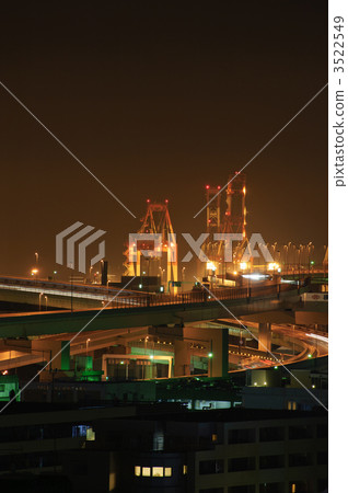 橫濱港口夜景 3522549