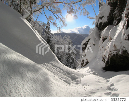 Valley of lake ice Valley of lake ice 3522772