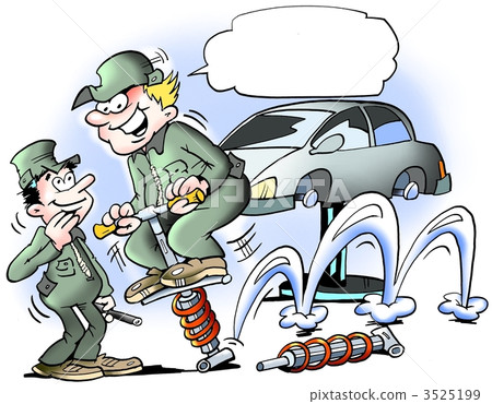 Mechanic test new shock absorbers Mechanic test new shock absorbers 3525199