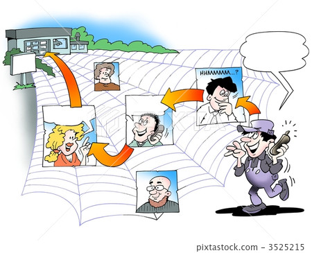 Mechanic with a network of contacts Mechanic with a network of contacts 3525215