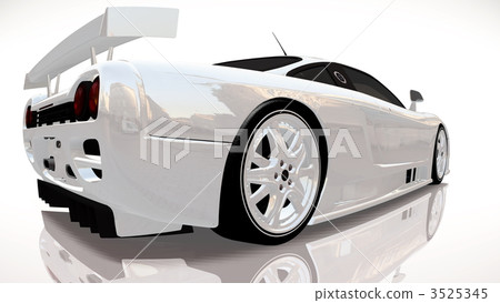 白色 汽車 數碼成像圖片 3525345