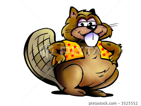 Beaver with a coll expression Beaver with a coll expression 3525552