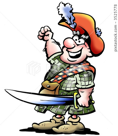 Irish Soldier in traditional Uniform Irish Soldier in traditional Uniform 3525778