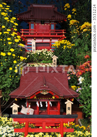 Tsuruoka Hachimangu Shrine Miniature 3531214