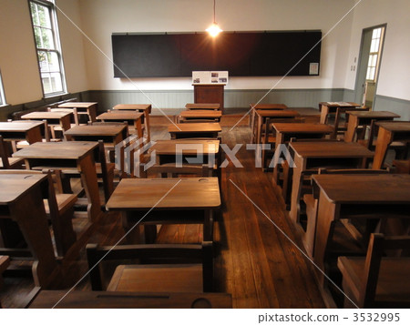 Former Matsumoto High School restoration classroom Former Matsumoto High School restoration classroom 3532995