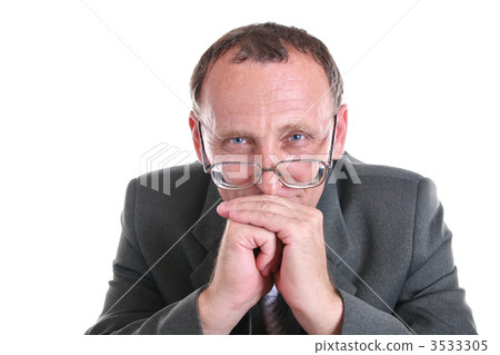 thinking senior 3533305