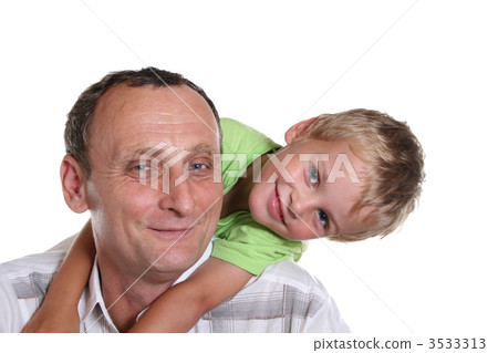boy with grandfather 3533313